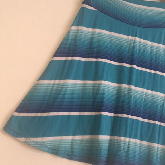 Blue, indigo, white skirt - S/M w/elastic waist💙 - Picture 3 of 5